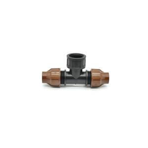 T-connector ø 16 x 3/4 female thread x 16 mm