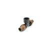 T-connector ø 16 x 3/4 female thread x 16 mm