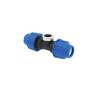 Poliext T-Stück, 25 x 1/2"IG x 25 mm PN 16 Klemmverbinder f. PE-Rohr [10er Pack]
