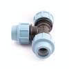 Unidelta T-Stück 32 mm PN 16, Klemmverbinder für PE-Rohr [10er Pack]