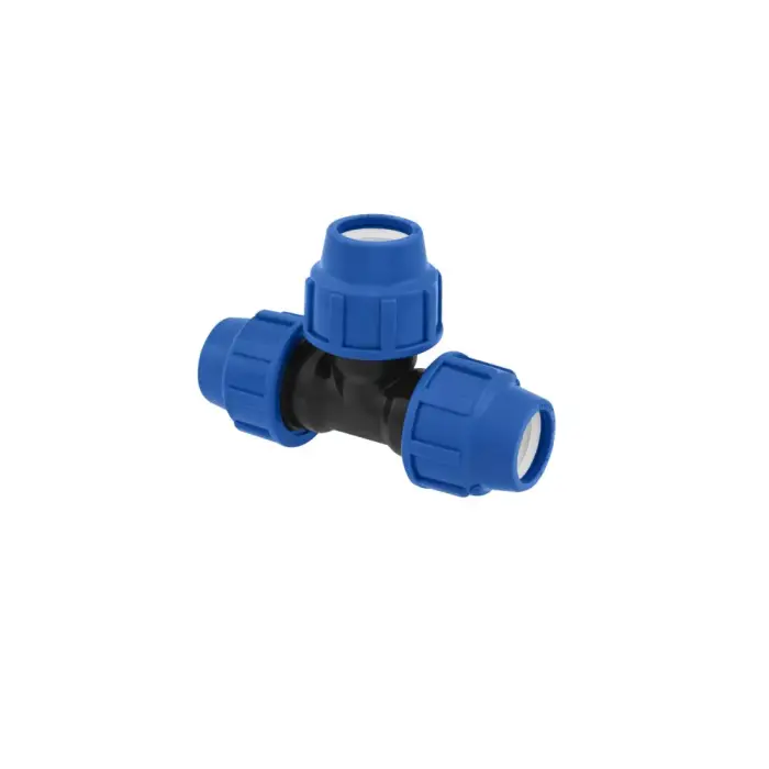 T-Stück 32 mm 90° egal Poliext PN16 PP-Fitting...