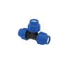 T-piece 32 mm 90° equal Poliext PN16 PP fitting Clamp connector, screw connection for PE pipe