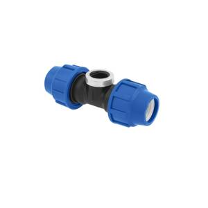 T-Stück 32 mm x 3/4" IG Poliext PN16 PP-Fitting...