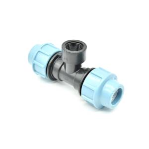 T-Stück 90° mit IG ø 25 x 3/4" x 25...