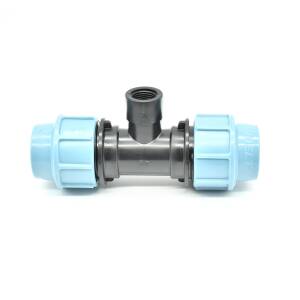 Tee 90&deg; with IT &oslash; 32 x 1/2" x 32 Unidelta...