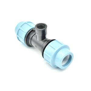 Tee 90&deg; with IT &oslash; 32 x 1/2" x 32 Unidelta...