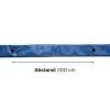 Flexible, flat, single-layer LayFlat hose, 3" (78 mm) fitting spacing, 200 cm, 50 m