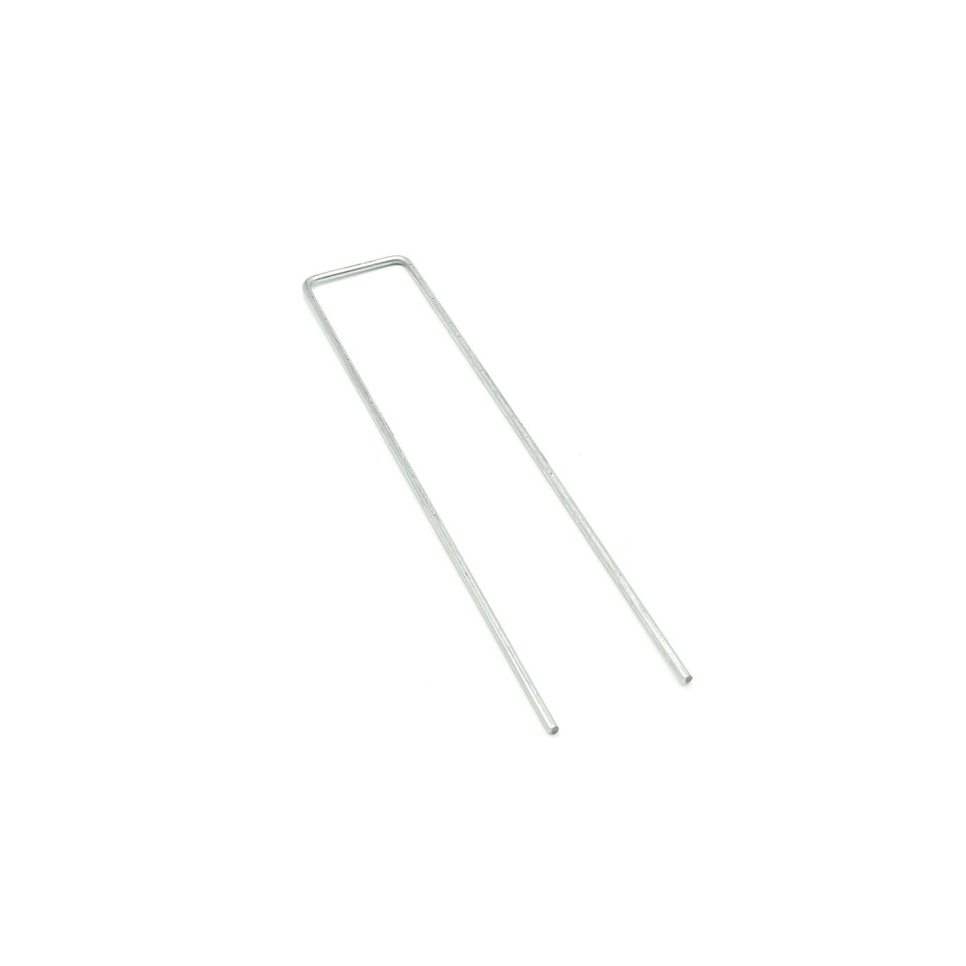 Hengda 16cm Erdanker Bodenanker, 200 Stück, 5mm, Befestigungsanker Aus Plastik, Zelthering Erdnagel