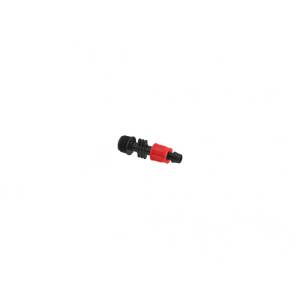 Connector 17 mm drip hose with 1/2" male thread