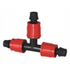 T-piece for 17 mm drip hose