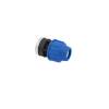 Connection with IG 25 mm x 1" Poliext PN16 PP fitting clamp connector, screw connection for PE pipe