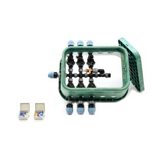 Plug&Rain EXPERT 6er-Ventilbox RainBird DV mit...