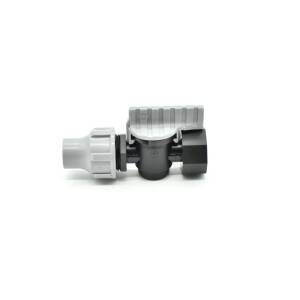 Tavlit Ball Valve, Nut Lock 16 mm × 3/4" F