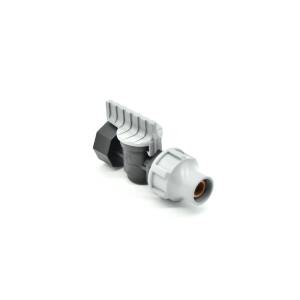 Tavlit Ball Valve, Nut Lock 16 mm × 3/4" F